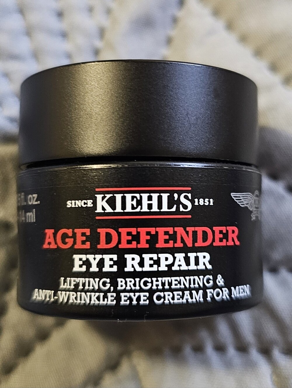 Kiehl's Age Defender Eye Repair Anti-Wrinkle Eye Cream For Men 0.5 oz / 14 ml